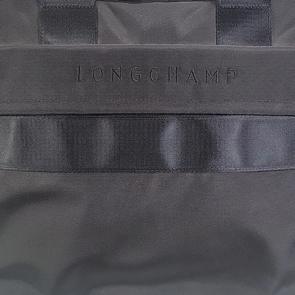 Longhchamp Black Nylon Briefcase Laptop Bag